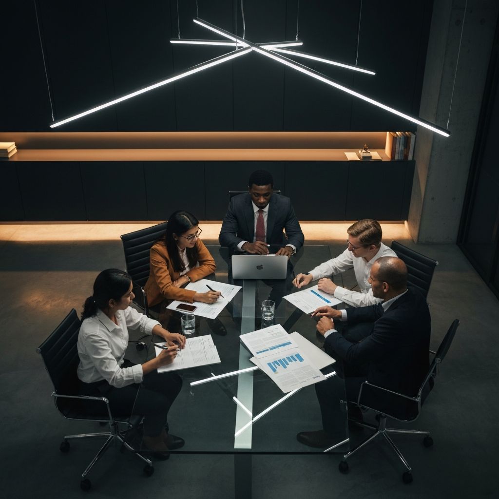 Professional consulting team